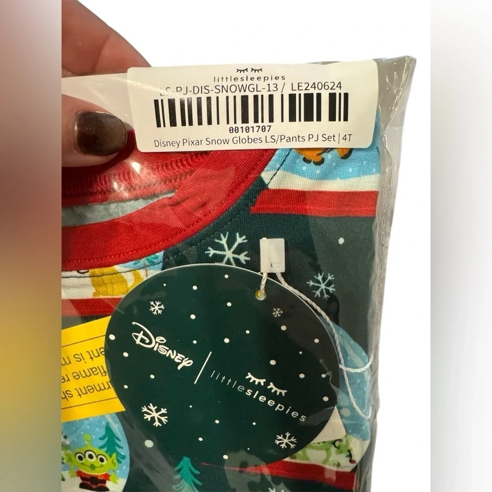 Little Sleepies Disney Pixar Snow Globes
